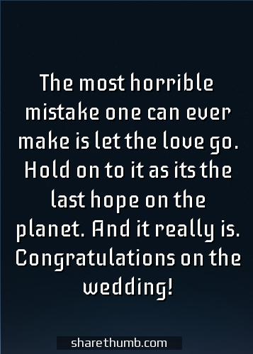 nice words to write in wedding card